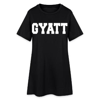 Gyatt - Robe T-shirt Femme - noir - Devant
