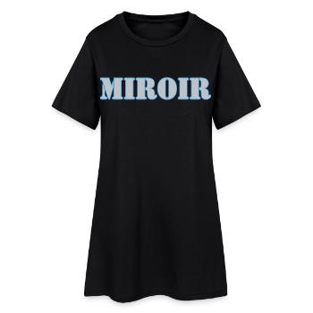 MIRROR - Robe T-shirt Femme - noir - Devant