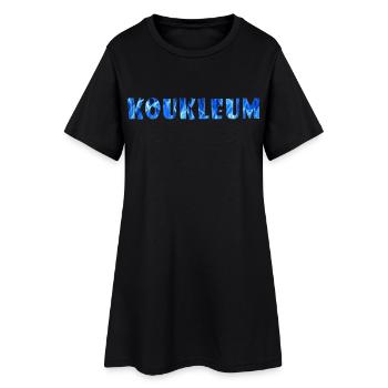 Froid pour tous ceux qui ont froid # - Robe T-shirt Femme - noir - Devant