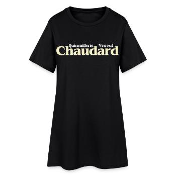Quincaillerie Chaudard Vesoul Film Culte Compagnie - Women’s T-Shirt Dress - black - Front