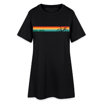Millésime 1976 - Robe T-shirt Femme - noir - Devant