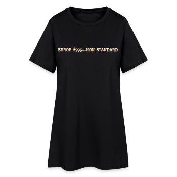 Error999_NonStandard - Robe T-shirt Femme - noir - Devant