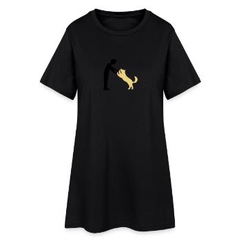 DD Photo 1 Conseils - Robe T-shirt Femme - noir - Devant