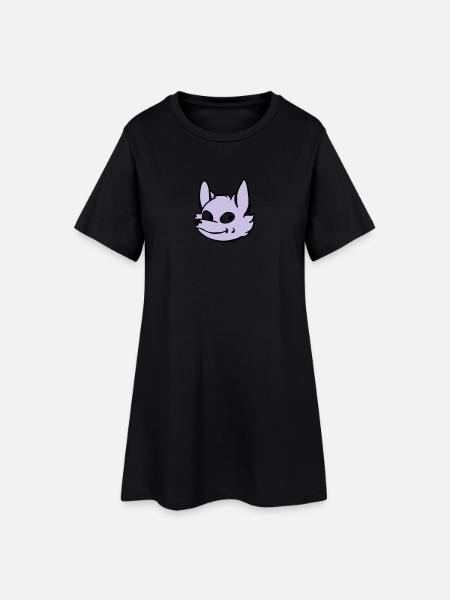 Renard - Robe T-shirt Femme - noir