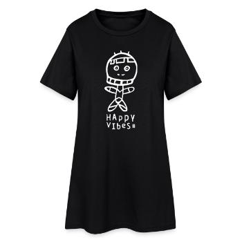 AMBIANCE JOYEUSE Vaudou Masculin - Robe T-shirt Femme - noir - Devant