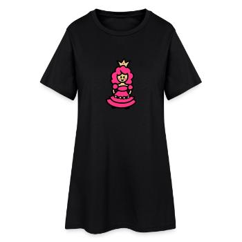 Fairy Princess - Robe T-shirt Femme - noir - Devant