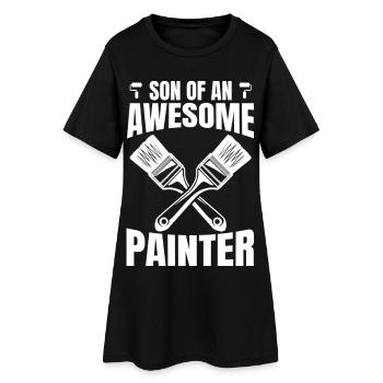 Painter Varnisher Son - Women’s T-Shirt Dress - black - Front