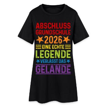 Remise des diplômes de l'école primaire 2026 - Robe T-shirt Femme - noir - Devant