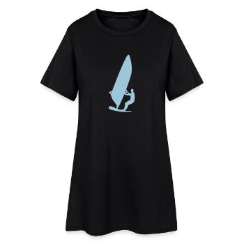 Windsurfing - Women’s T-Shirt Dress - black - Front