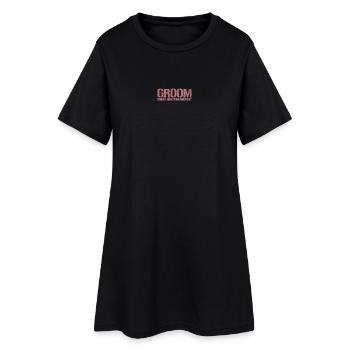 Groom Under New Management Bachelor Party drôle - Robe T-shirt Femme - noir - Devant