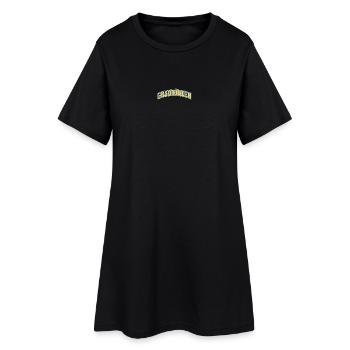 Graubünden Arc Logo - Frauen T-Shirt-Kleid - Schwarz - Vorne