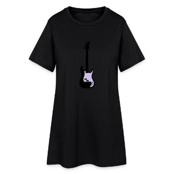 bass - Robe T-shirt Femme - noir - Devant