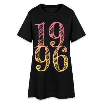Millésime 1996 - Robe T-shirt Femme - noir - Devant