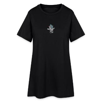 Arabic Calligraphy Design - Women’s T-Shirt Dress - black - Front