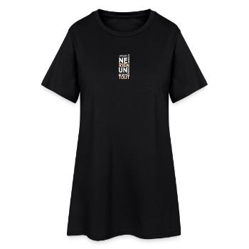 un désir ne change rien une décision change tout - Robe T-shirt Femme - noir - Devant