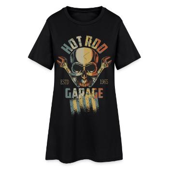 Hot Rod - Robe T-shirt Femme - noir - Devant