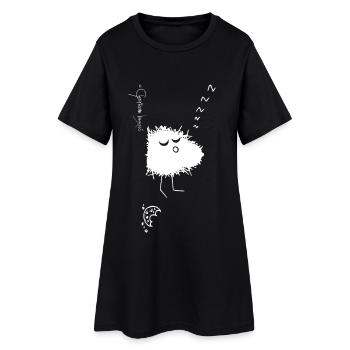 Animal moelleux entièrement © Chyropterum Innoxius - Robe T-shirt Femme - noir - Devant