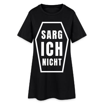 CERCUEIL JE NE SAIS PAS - drôle de dicton gothique - Robe T-shirt Femme - noir - Devant