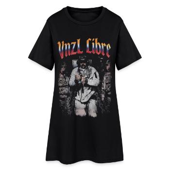 Venezuela libre - Robe T-shirt Femme - noir - Devant