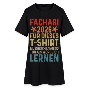 Fachabi 2026 - Robe T-shirt Femme - noir - Devant