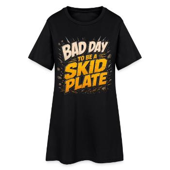 Off-Road Humour : Mauvais Jour pour le Sabot - Robe T-shirt Femme - noir - Devant