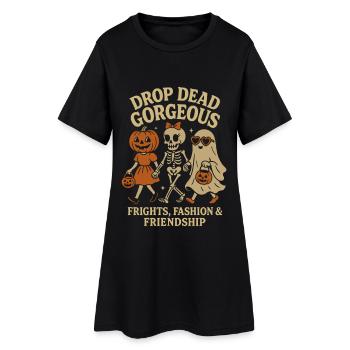 Drop Dead Gorgeous – Mode d’Halloween et amis - Robe T-shirt Femme - noir - Devant