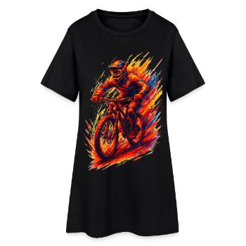 Cadeau cool pour VTTT VTT, - Robe T-shirt Femme - noir - Devant