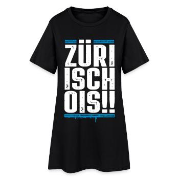 Züri isch ois - Zurich - Züri Regiert - Women’s T-Shirt Dress - black - Front