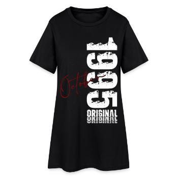 30e anniversaire Original octobre 1995 - Robe T-shirt Femme - noir - Devant