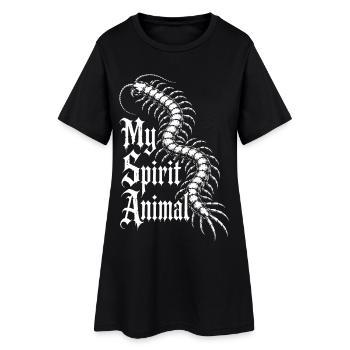 Espèces de Scolopender - Robe T-shirt Femme - noir - Devant