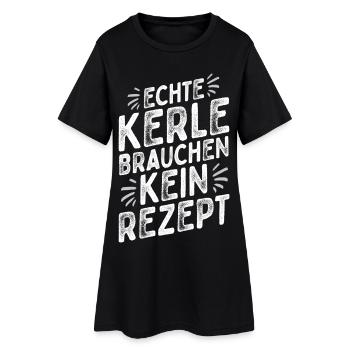 Küchenchef - Chefkoch - Lustiger Spruch - Männer - Frauen T-Shirt-Kleid - Schwarz - Vorne