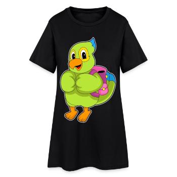 Parrot Student Backpack School - Robe T-shirt Femme - noir - Devant