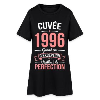 1996 – Aged to perfection - Women’s T-Shirt Dress - black - Front
