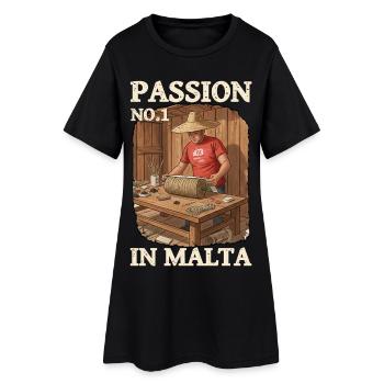 Malta Pyro Passion - Robe T-shirt Femme - noir - Devant