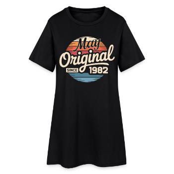 Legendary since May 1982 – Retro Vintage 1982 - Women’s T-Shirt Dress - black - Front