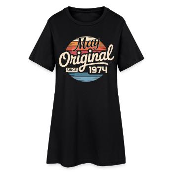 Legends since May 1974 – The original design - Women’s T-Shirt Dress - black - Front