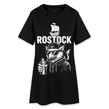 Rostock Streetsoul - Robe T-shirt Femme - noir - Devant