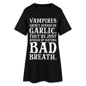 Le vrai secret du vampire - Robe T-shirt Femme - noir - Devant