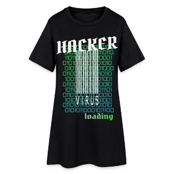 Anonyme, pirate - Robe T-shirt Femme - noir - Devant