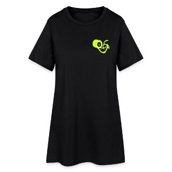 Muscle Flame - Force et énergie des biceps - Robe T-shirt Femme - noir - Devant