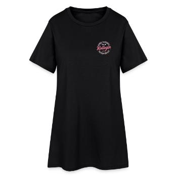 5 Sterne Kollegin Abschied Rente Jobwechsel - Frauen T-Shirt-Kleid - Schwarz - Vorne