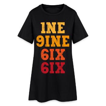 Millésime 1966 - Robe T-shirt Femme - noir - Devant
