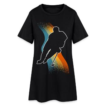 Eishockey - Women’s T-Shirt Dress - black - Front