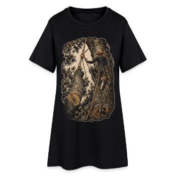 Arborists Arborists - Women’s T-Shirt Dress - black - Front
