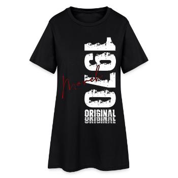 Cadeau du 56e anniversaire Mari Femme Mars 1970 - Robe T-shirt Femme - noir - Devant