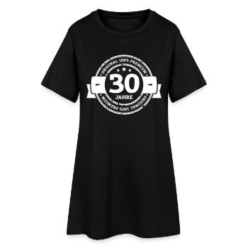 Original 30 Jahre - Frauen T-Shirt-Kleid - Schwarz - Vorne