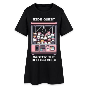 Quête secondaire : Maître attrapeur d’OVNI | Arcade Japon - Robe T-shirt Femme - noir - Devant