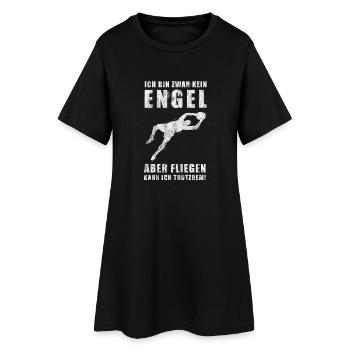 Torwart | Torhüter | Fußball | Keeper | Goalie - Frauen T-Shirt-Kleid - Schwarz - Vorne