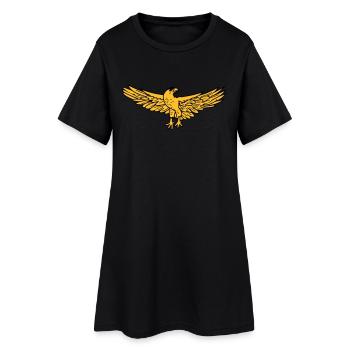 Eagle Rome SPQR - Robe T-shirt Femme - noir - Devant