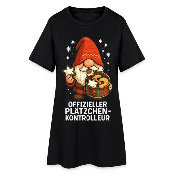 Official cookie inspector - Women’s T-Shirt Dress - black - Front